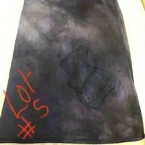 hand died lot of vtg linens perfect for crafting d